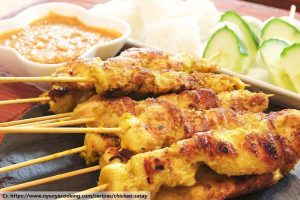 chicken satay, Thai Food