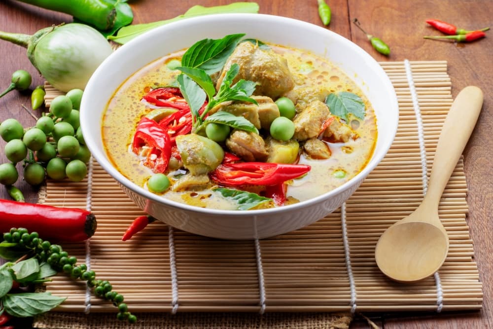 An authentic Thai green curry recipe